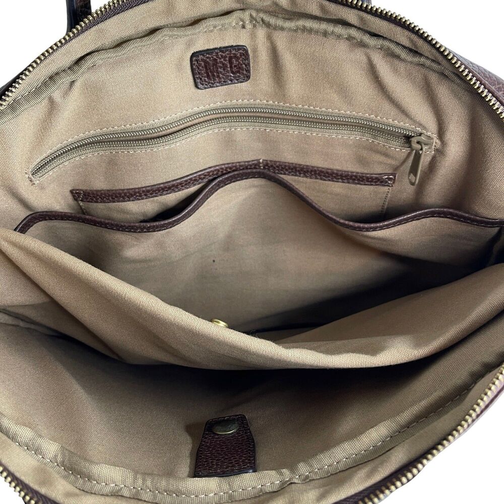 Mark & Graham 13”x17”x2” Harvey Leather Briefcase - Picture 13 of 15